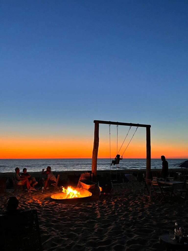 strand-zonsondergang