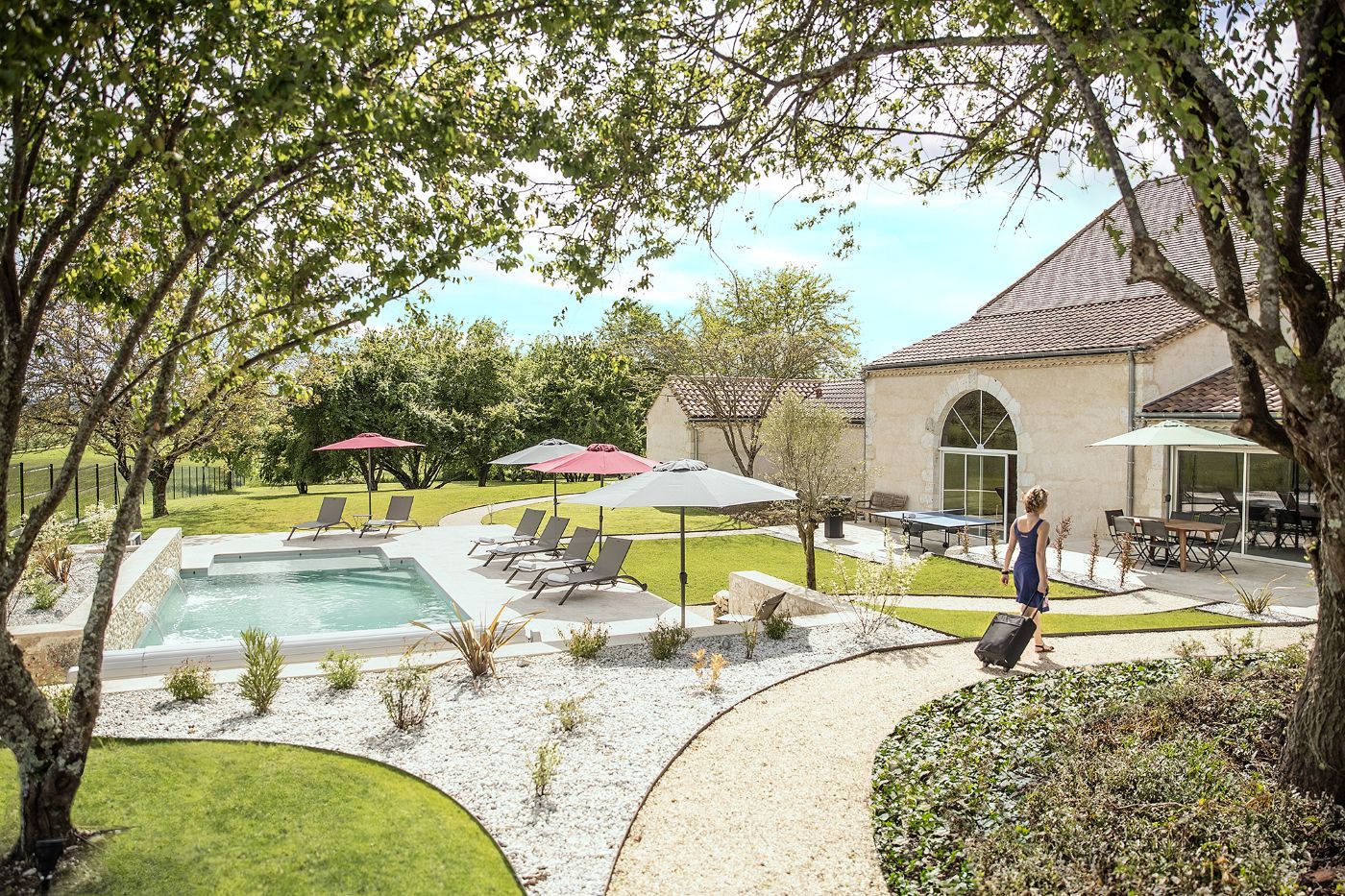 Les-carassonnes-Zwembad